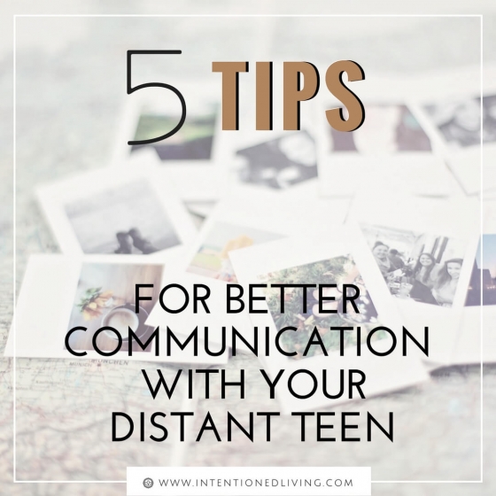 TEEN COMMUNICATION | IntentionedLiving.com