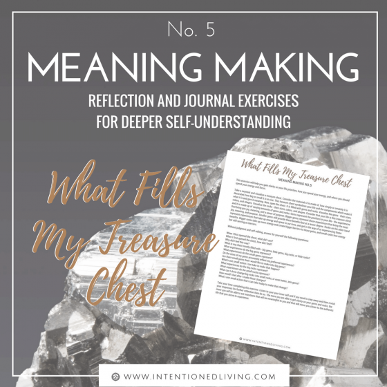 Meaning Making No.5 | Self-Awareness | IntentionedLiving.com